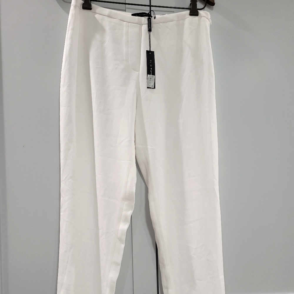 Elie Tahari white pants small